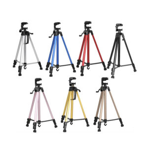Professional lightweight tripod for phone camera gopro extendable aluminum reaching up to 140 cm in Morocco with Brefshop