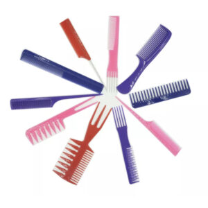 10pcs Professional Styling Comb Set Stylist Tools for all hair types in Morocco with Brefshop