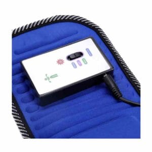 Ceinture de massage vibrante ergonomique, aidant à la réduction de la cellulite et la relaxation musculaire.