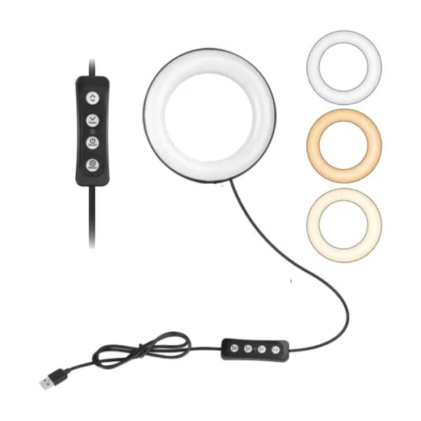 Ring Light 33 cm avec telecommande 3 modes