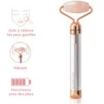 Accessoire beaute massage touch Flawless Quartz rose micro vibration – Image 3