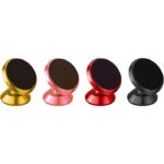 Support Telephone Voiture Magnétique fixation smartphone tableau de bord véhicule aimant smartphones GPS en plusieur couleurs