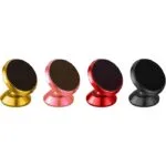 Support Telephone Voiture Magnétique fixation smartphone tableau de bord véhicule aimant smartphones GPS en plusieur couleurs