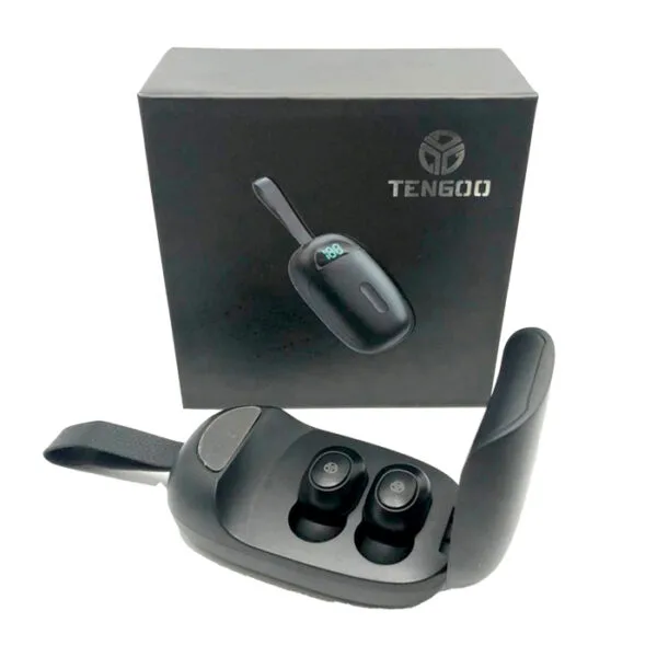 Ecouteurs TENGOO sans fil bluetooth 5.1 intra auriculaire LED TG20 TWS