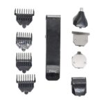 Tondeuse Cheveux Barbe HTC AT-1201 kit rasage homme complet avec accessoires et différentes têtes