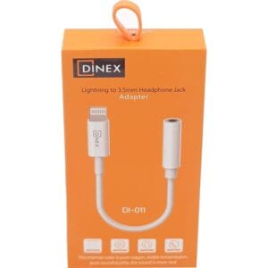 Adaptateur iPhone Jack 3.5mm Lightning audio, accessoire indispensable pour connecter vos écouteurs filaires.