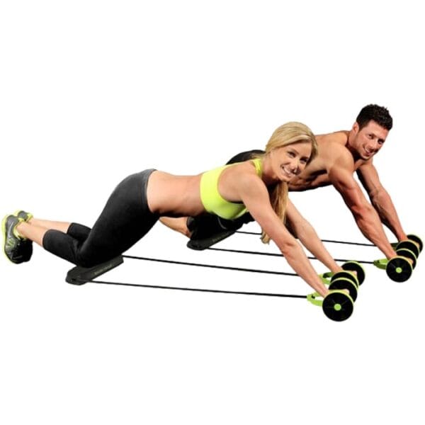 appareil abdo roue musculation entrainement domicile kit maison fitness transportable materiel gymnastique elastique exercice corps Multifonctions utilisation