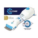 aspirateur anti poux peigne electrique traitement sans produit machine eliminer lentes v comb efficace sans insecticide enfant aspiration chimique filtre brosse sensible