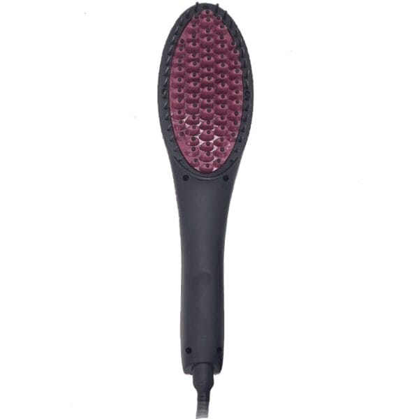 brosse lissante chauffante ceramique lisseur cheveux professionnelle temperature reglable filaire