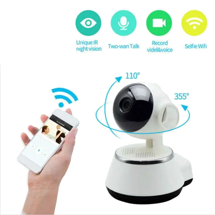 Camera WiFi sans fil intelligente video surveillance bebe – Image 1