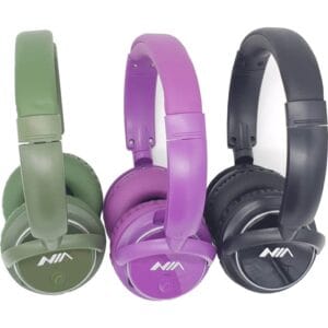 Casque Bluetooth sans fil Q1 NIA, design over-ear confortable