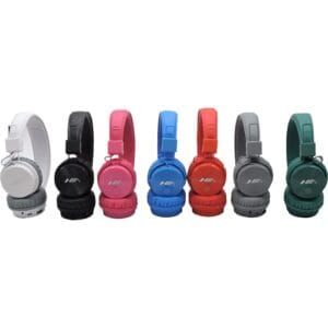 Casque sans fil Nia X3 noir pliable avec micro et radio FM pour écouteurs sans fil