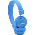 casque bluetooth nia x3 audio sans fil pliable avec micro telephone ios android smartphone samsung apple oppo infinix xiaomi google pixel bleu