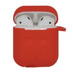 غطاء AirPods 1 2 جراب سيليكون AirPods حماية ضد الصدمات حافظة اكسسوار مقاوم غبار رياضة سماعات لاسلكية Earpod مطر ثلج بقع احمر