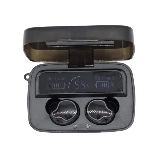 écouteurs sans fil ecouteurs bluetooth m9 tws ecouteur tactile sport android iphone ios etanche longue autonomie boitier de charge casque micro samsung ecran