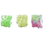 etoile phosphorescente etoiles brillent noir sticker étoiles lumineuses decoration galaxie autocollant fluorescente plafond chambre enfant bebe mural ciel peur kit coller multicouleur
