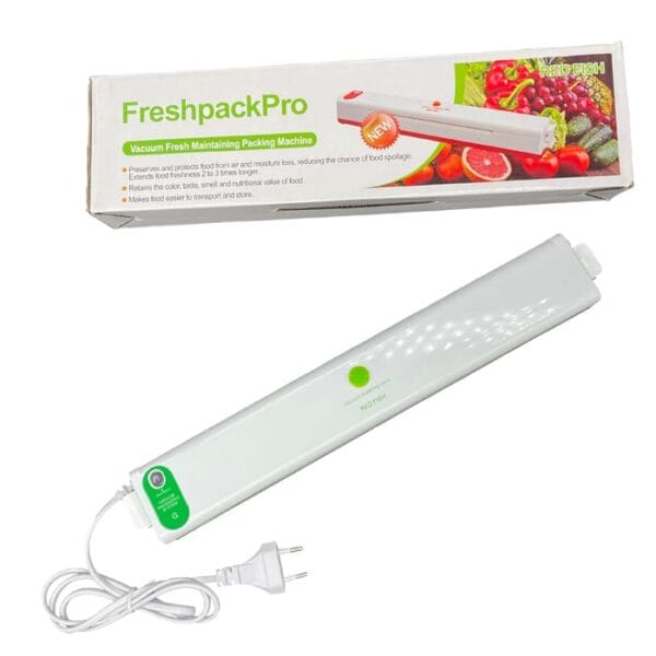ماكينة ختم فراغية جهاز تعبئة وتغليف الأطعمة حفظ الأطعمة كهربائية منزلية بدون هواء الحفاظ على الطعم ختم الخضروات اللحوم الأسماك