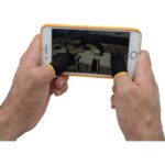 manchon doigt gaming couvre anti transpiration gant jeu mobile pouce ecran tactile sueur respirant haute sensibilite rayures nanofibre transpirant smartphone jeux video controleur portable pubg