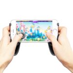 manette jeu gachette l1r1 mobile smartphone controleur poignee extensible android ios telephone pubg joystick support portable fps analogique zoom reglable gaming fortnite