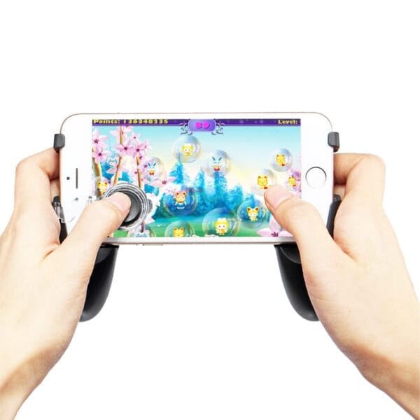 manette jeu gachette l1r1 mobile smartphone controleur poignee extensible android ios telephone pubg joystick support portable fps analogique zoom reglable gaming fortnite