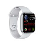 montre connectée smartwatch Bluetooth connectee appel intelligente santé sport podomètre fréquence cardiaque smartwatch compatible Android iOS instagram facebook gris