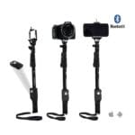 perche selfie universel stick bluetooth monopode smartphone gopro photo telecommande retractable aluminium rotative support accessoire iphone ios android Camera iphone