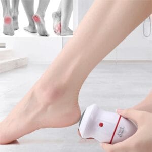 Râpe électrique pieds rechargeable pour éliminer les callosités et talons secs à la maison