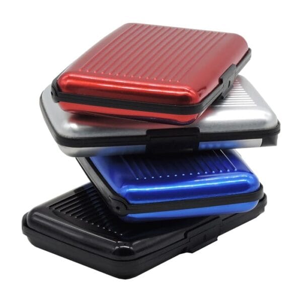 porte feuille power bank carte chargeur portefeuille batterie integre etui credit 1800mah usb accordeon anti rfid voyage smartphone telephone argent differentes couleurs