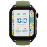 ساعة ذكية يو ليب برو أوريكس، شاشة AMOLED، قياس معدل ضربات القلب، ضغط الدم، الصحة، النوم، بطارية طويلة الأمد، مقاومة للماء بمعيار IP68، ساعة ذكية باللون الأخضر، بلوتوث 5.0، ذكية.