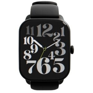 Scène d'utilisation de la Montre Connectée U Leap Edge lors d'une séance de sport en extérieur, illustrant le suivi des 100 modes sport.