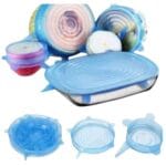 6 Couvercles en Silicone Extensibles Réutilisables – Image 7