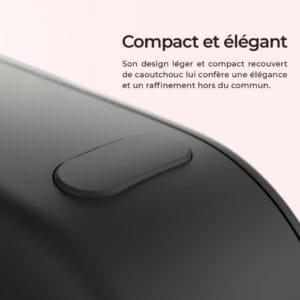 Batterie externe ORYX 10000mAh rouge avec capacité de charge rapide 18W.