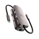 adaptateur Type C Multiport 6 en 1 usb usb type c hdmi ethernet macbook