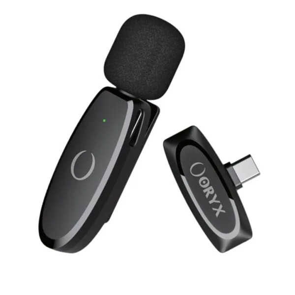 micro cravate sans fil W Mic son image présentation vlog interviews microphone leger puissant enregistrement Annulation bruit son clair net Type C samsung ou Lightning apple iphone