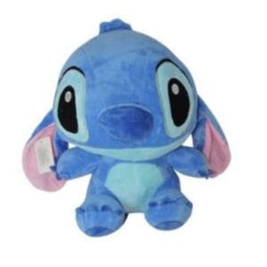 Peluche Stitch 40 cm bleu, jouet Disney doux pour enfant, idée cadeau populaire au Maroc avec livraison rapide