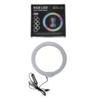 Ring Light LED Professionnel 3 Modes d’Éclairage & 10 Niveaux de Luminosité