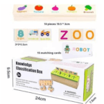 Boîte de Classification Montessori – Jeu Éducatif en Bois – Image 2