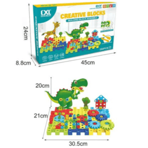 Creative Blocks Jeu de Construction 222 pieces par DIT 2