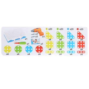 Creative Magic Panel – Mosaique a Visser Educative 151 Pieces 3
