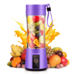 Mini blender portable Juicer Cup vert, mixeur rechargeable USB pour smoothies, jus et milkshakes, format compact idéal pour les déplacements.