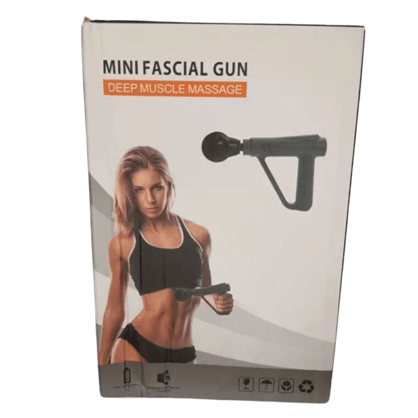 Mini pistolet de massage fascial portable pour massage musculaire profond et récupération après effort