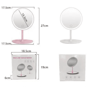 Miroir de Maquillage Lumineux LED sur Pied