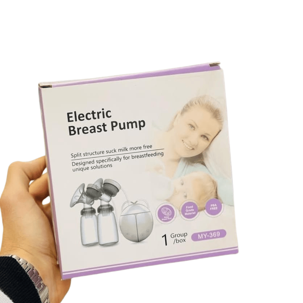 Tire-lait électrique double pompage MY-369 sans BPA pour allaitement
