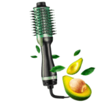 Remington Shine Therapy - Fer à lisser et brosse chauffante 2 en 1 à l’huile d’avocat et macadamia – Image 3
