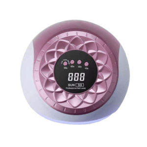 Lampe à ongles LED/UV professionnelle SUN S9 268W pour le séchage rapide des ongles en gel avec capteur automatique et écran digital.