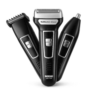 NIKAI NK-7107 - Tondeuse Rechargeable Multifonction 3 en 1