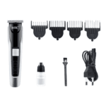 Tondeuse à Cheveux Professionnelle Rechargeable HTC AT-538 4 sabot 3 mm 5 mm 7 mm 9 mm rechargeable corps cheveux barbe