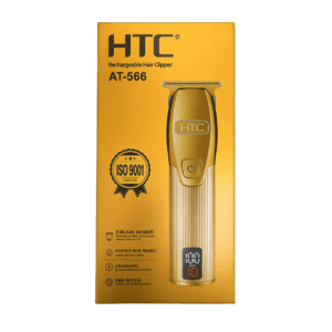 Tondeuse de Finition Professionnelle Rechargeable HTC AT-566 sans fil corps barbe cheeveux
