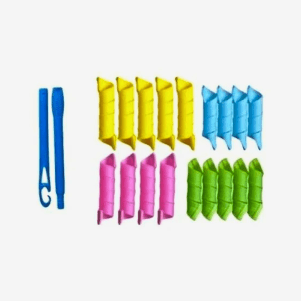 بيغودي سحري Magic Leverag لعمل تجعيدات حلزونية بدون حرارة مع التوصيل داخل المغرب والدفع نقدًا عند الاستلام