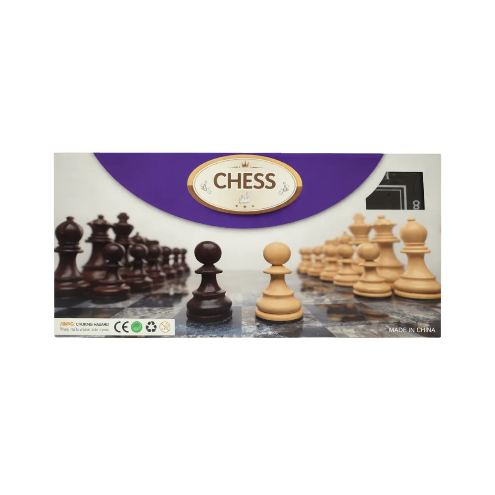 Jeu echecs classique 42 pièces Staunton pour enfant et adulte, jeu de société stratégie livré partout au Maroc